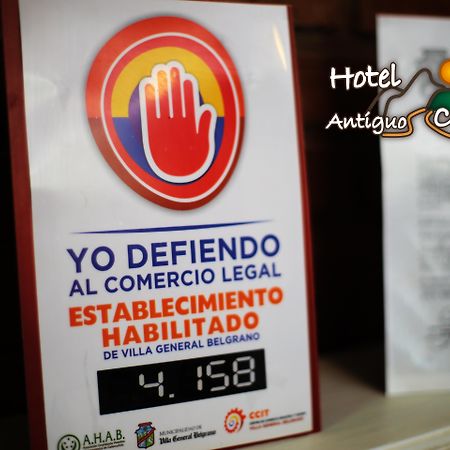 Hotel Antiguo Camino Villa General Belgrano Bagian luar foto