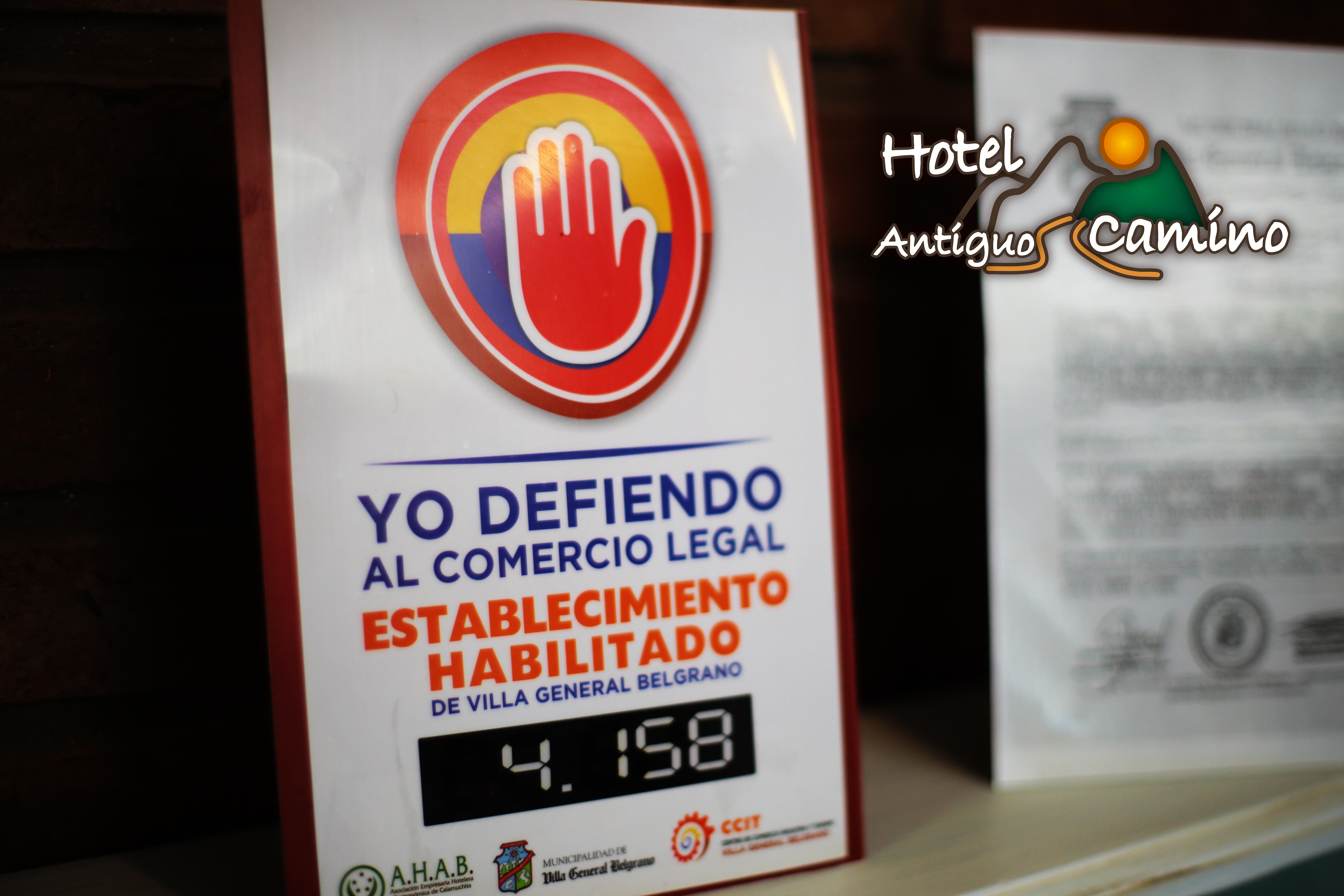 Hotel Antiguo Camino Villa General Belgrano Bagian luar foto